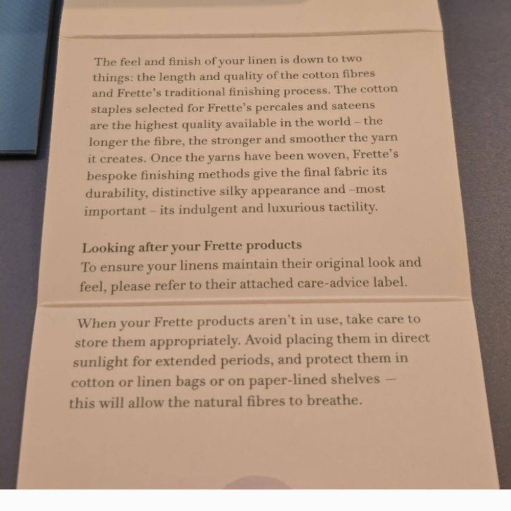 Frette Luxury 2026 Luxury Queen  Duvet & 2 Euro Sham Retails$1,550 - Picture 12 of 12